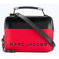 Женская сумка Marc Jacobs THE TEXTURED DIPPER MINI BOX ROUGUE MULTI красная