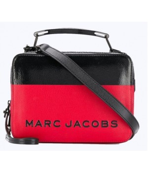 Женская сумка Marc Jacobs THE TEXTURED DIPPER MINI BOX ROUGUE MULTI красная