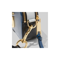 Женская сумка Marc Jacobs LOGO STRAP SNAPSHOT NEW BLUE SEA MULT