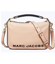 Женская сумка Marc Jacobs THE SOFTBOX APRICOT BEIGE розовая