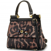 Сумка Dolce Gabbana Sicily Leopard