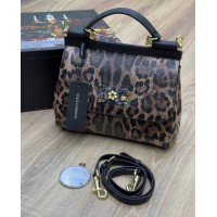 Сумка Dolce Gabbana Sicily Leopard