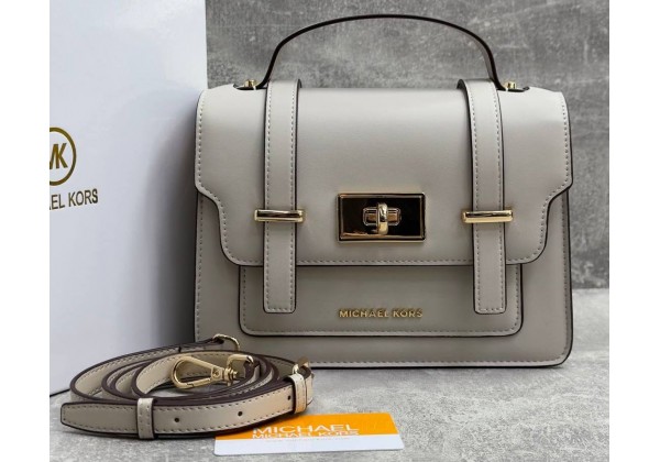 Сумка-портфель Michael Kors Satchel светло-серая