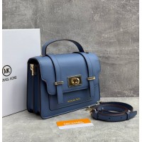 Сумка-портфель Michael Kors Satchel темно-синяя