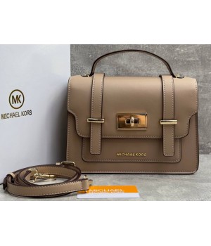 Сумка-портфель Michael Kors Satchel светло-коричневая