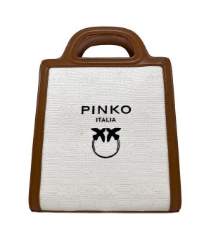 Сумка Pinko Classic Love Birds Tote Brown