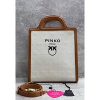 Сумка Pinko Classic Love Birds Tote Brown