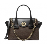 Сумка женская Michael Kors Bag Carmen Brown Black Small