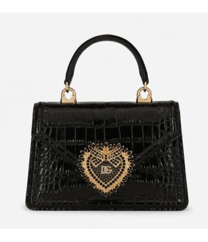 Dolce Gabbana сумка женская Devotion черная 