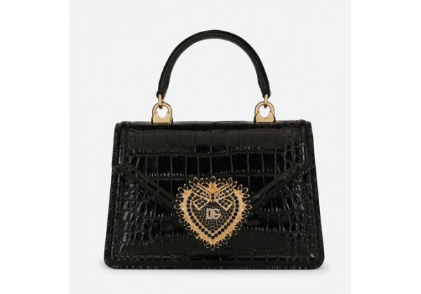 Dolce Gabbana сумка женская Devotion черная 