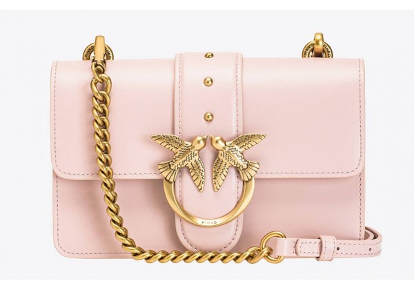 Pinko сумка Love Bag MINI ICON SIMPLY розовая 