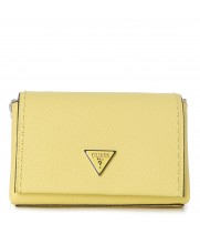 Guess сумка DOWNTOWN CHIC MINI XBODY FLAP желтая 