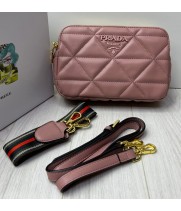 Prada сумка через плечо Re-Edition темно-розовая 