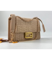 Сумка Fendi Way светло-коричневая