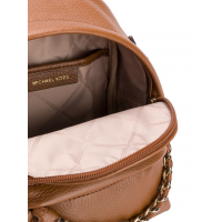 Рюкзак Michael Kors с цепочкой коричневый