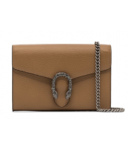 Сумка Gucci Dionysus моно коричневая