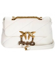 Pinko сумка Love Puff Jewel белая