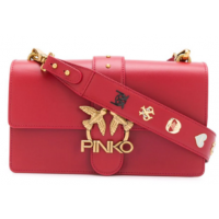 Сумка Pinko Love Icon Simply красная