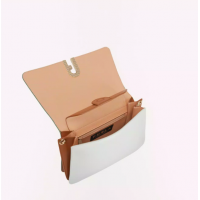 Furla сумка M Ulivo бело-коричнево-оливковая