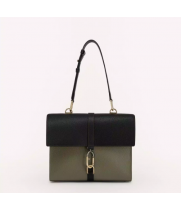 Furla сумка S Salvia C хаки-черная