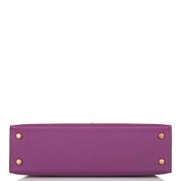Женская сумка Hermes Kelly mini фиолетовый