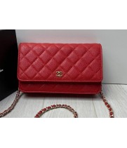 Женская сумка Chanel convert красная 