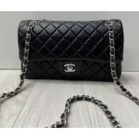 Chanel сумка convert черная с серебром