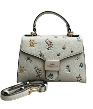 Сумка Coach Klare Flowers White