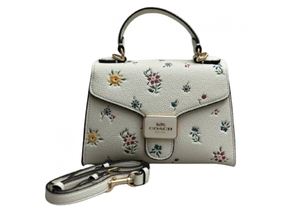 Сумка Coach Klare Flowers White