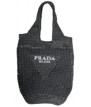 Сумка Prada Crochet Tote Black