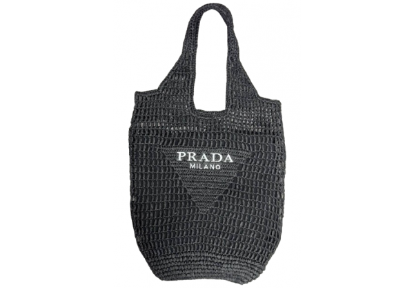 Сумка Prada Crochet Tote Black