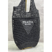 Сумка Prada Crochet Tote Black