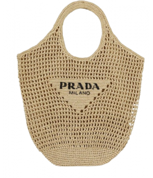 Сумка Prada Crochet Tote Natural