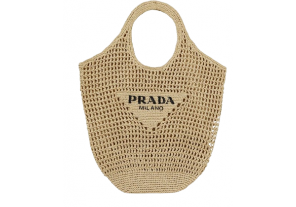 Сумка Prada Crochet Tote Natural