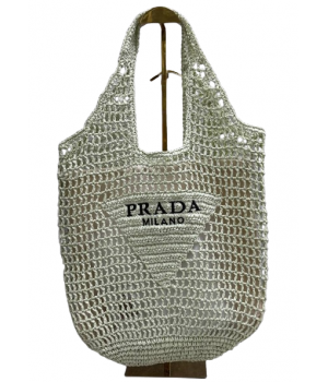 Сумка Prada Crochet Tote Mint