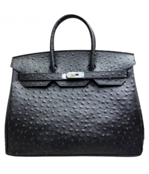 Сумка Hermes Birkin 35 Ostrich Black