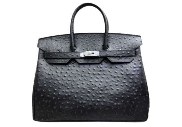 Сумка Hermes Birkin 35 Ostrich Black