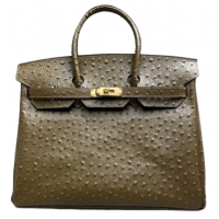 Сумка Hermes Birkin 35 Ostrich Dark Green