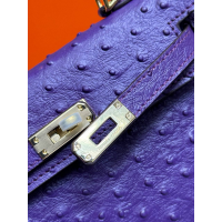 Сумка Hermes Kelly 22 Ostrich Violet