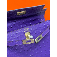 Сумка Hermes Kelly 22 Ostrich Violet