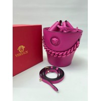 Женская сумка Versace La Medusa  фиолетовая 