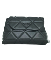 Prada сумка Re-Edition стеганая черная 