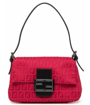 Cумка Fendi Pre-Owned Mamma Baguette 2000-х годов с узором Zucchino