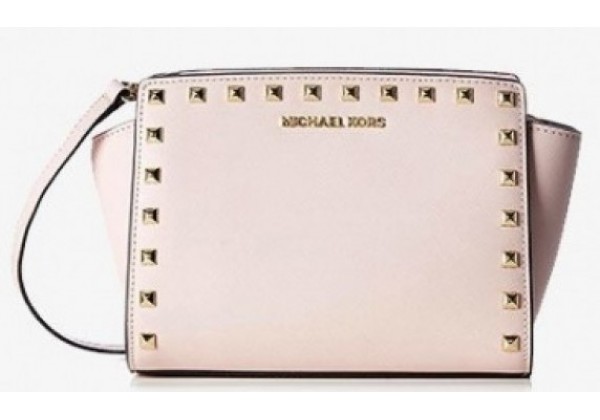 Женская сумка MICHAEL MICHAEL KORS SELMA MESSEGER розовая маленькая