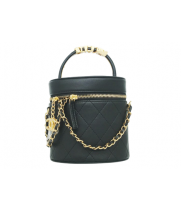 Сумка Chanel CC черная с цепочкой