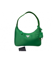 Prada сумка Re-Edition с футляром зеленая 