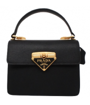 Сумка Prada Saffiano черная моно