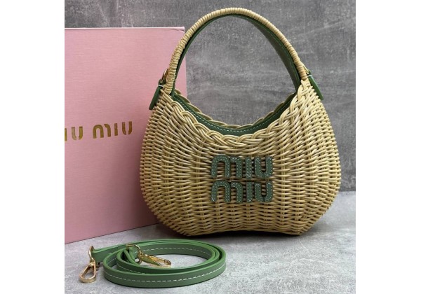 Сумка Miu Miu Basket Green