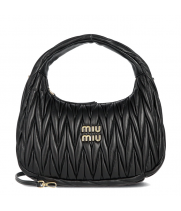 Сумка-хобо Miu Miu Hobo Black средняя