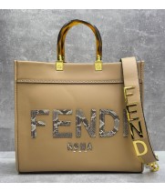 Сумка-тоут Fendi Sunshine Roma Beige